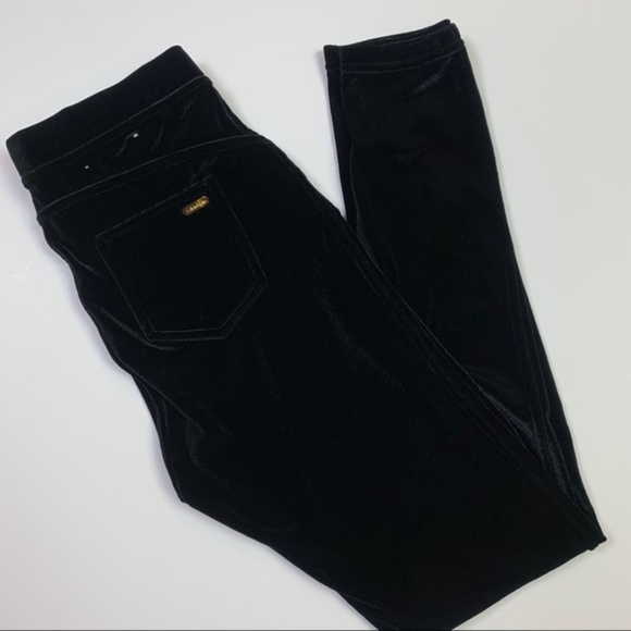 Calvin Klein Pants & Jumpsuits Calvin Klein Black Velvet Leggings